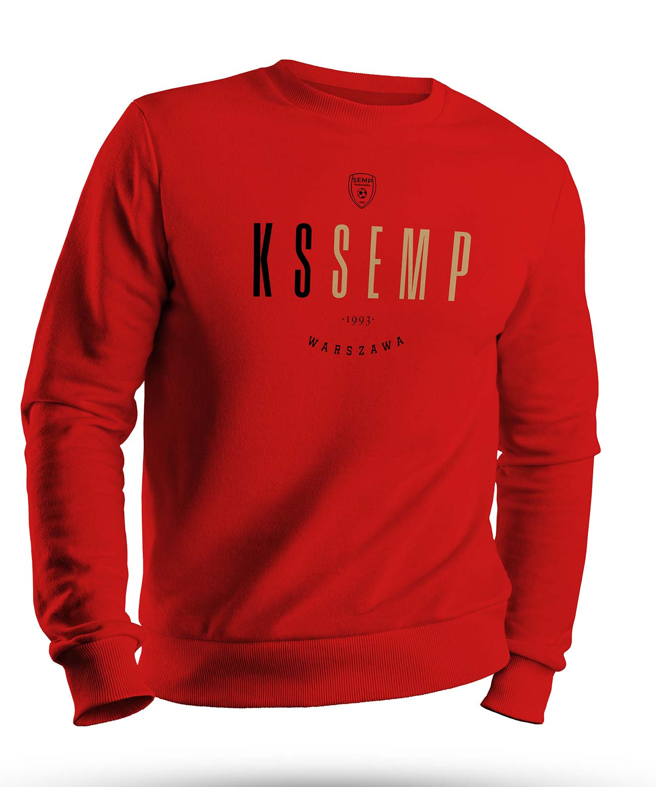 Bluza KS SEMP,  czerwona